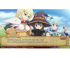 Pqube KONOSUBA: Dievo palaiminimas šiam nuostabiam pasauliui! Meilė šiems geismo drabužiams – PlayStation 4