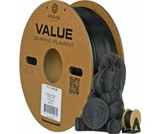 PrimaCreator PrimaValue PETG plastikas 1.75mm 1kg - Juodas