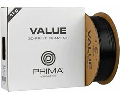 PrimaCreator PrimaValue PLA+ 1.75 mm 1kg - Matte Juodas