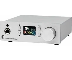 Pro-Ject Pre Box S2 Digital Edition 23 -esivahvistin, hopea