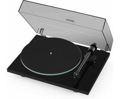 Pro-Ject T1 EVO patefonas, pianinas juodas
