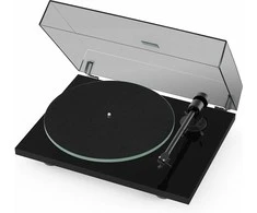 Pro-Ject T1 EVO fono patefonas, pianinas juodas