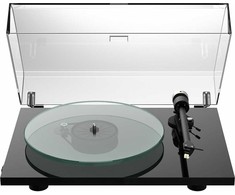 Pro-Ject T2 patefonas, pianinas juodas