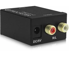ProCaster DAC-01 v2 -D / A keitiklis, S / PDIF -> stereo RCA