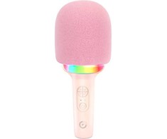 ProCaster Popstar karaokemikrofoni kaiuttimella, pinkki