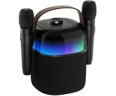 ProCaster Upbeat karaokekaiutin kahdella mikrofonilla