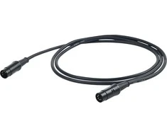 PROEL MIDI laidas, 3m, juodas