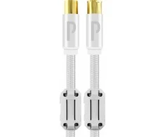Rastar Profinity 135 dB -antennikaapeli, 2 m, valkoinen