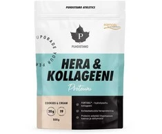 Puhdistamo Athletics išrūgos ir kolagenas, sausainiai ir grietinėlė, 500g