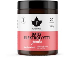 Puhdistamo Daily elektrolyyttijauhe, vesimeloni, 100 g