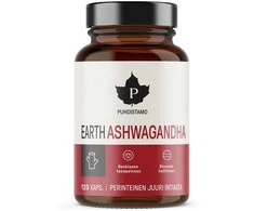 Puhdistamo Earth Ashwagandha, 120 kaps