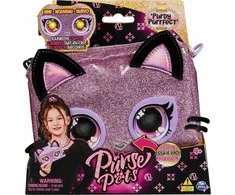 PURSE PETS Interaktyvi blizgi rankinė - Katytė