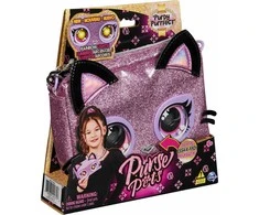 PURSE PETS Interaktyvi blizgi rankinė - Katytė