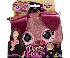PURSE PETS Interaktyvi blizgi rankinė - Šuniukas