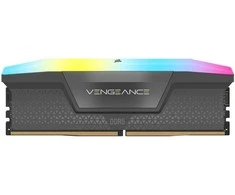 RAM Corsair Microsystems „Corsair Vengeance RGB 64 GB (2 x 32 G) DDR5 atminties rinkinys, pilkas