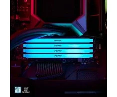 RAM KINGSTON 32GB 3200MHZ DDR4 CL16 DIMM (KIT OF 2) 1GX8 FURY BEAST RGB_