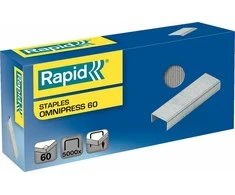 Rapid Rapid Omnipress 60 - Klamrar - 8.5 mm - galvaniserad tråd - paket med 5000