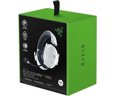 Esports THX Spatial Audio Belaidės Žaidimų Ausinės Razer BlackShark V2 Pro, Baltos