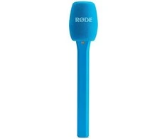 Mėlyna Rode Microphones Interview Micro , microphone - mėlynas, Handadapter for Rode Wireless Sendemodule