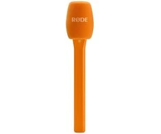 Oranžinis Rode Microphones Interview Micro , microphone - oranžinis, Handadapter for Rode Wireless Sendemodule