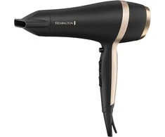 Remington Salon Smooth Plaukų džiovintuvas Gift Set | D6940GP | 2100 W | Number of temperature settings 3 | Ionic function | Diffuser nozzle | Juodas