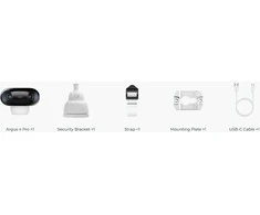 Reolink – Argus 4 Pro 4K Color Vision Outdoor Camera – Baltas