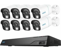 Reolink 16 kanalų 8MP NVR sistema su 8x 8MP Bullet PoE kamera