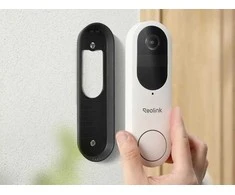 Reolink Video Doorbell WiFi - Baltas 2K | 4MP | Wired &amp; Baterija