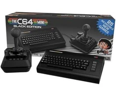 Retro Games Deep Sidabrinis Commodore - THEC64 Mini - Juodas