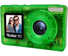 Rollei Compactline 12100, 48 MP, 8000 x 6000 pikselių, CMOS, 4K Ultra HD, 103 g, Žalias