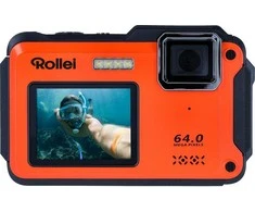 Rollei - Sportsline 64 camera selfie oranžinis