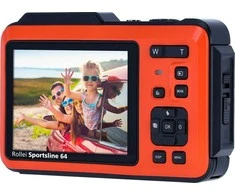 Rollei - Sportsline 64 camera selfie oranžinis