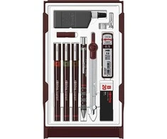 Rotring Master SET Rapitografai (izografai) 0.1 / 0.3 / 0.5 - S0699420