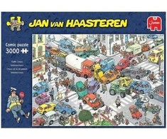 Royal Jumbo Bv Jano van Haastereno dėlionė „Eismo chaosas“, 3000 vienetų