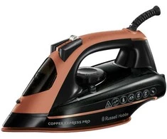 Lygintuvas Russell Hobbs Copper Express Pro 23986-56, 2600 W, Variu dengtas padas, 150 g/min, 315 ml, Savaime išsivalantis, Juoda/Bronzinė