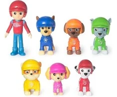 Ryhmä Hau Rescue Wheels - Hahmopakkaus, 7-pack