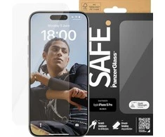 Panzer Glass PanzerGlass | SAUGU | Ekrano apsauga | Apple | iPhone15 PRO | Stiklas | Išvalyti | Itin platus pritaikymas