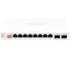 Šakotuvas ASUS QG-U1080 8-Port 2.5G, 2-Port 10G, SFP+ Unmanaged Switch | Asus