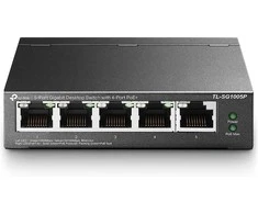 Šakotuvas TP-LINK TL-SG1005P V2 -5-porttinen kytkin