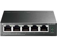 Šakotuvas TP-LINK TL-SG105PE -5-porttinen PoE kytkin