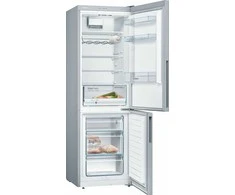 Šaldytuvas Bosch KGV36VLEAS Serie 4 jääkaappipakastin, teräs