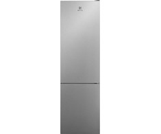 Šaldytuvas Electrolux LNT6ME36U2 jääkaappipakastin, harmaa / teräs, 2m
