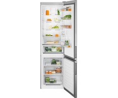 Šaldytuvas Electrolux LNT6ME36U2 jääkaappipakastin, harmaa / teräs, 2m