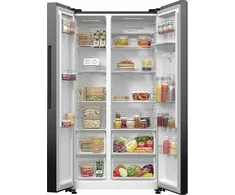 Gorenje NRR9185EABXLWD -Side By Side, musta