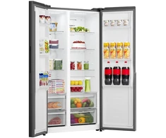 Šaldytuvas Gorenje NRS917E41BX Side By Side, musta