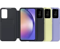 Dėklas ZA546CBE Smart View Wallet Case for Samsung Galaxy A54 Juodas (Juodas)