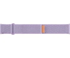SVR93SVE medžiaginė apyrankė 20 mm (plona, S/M), skirta Samsung Galaxy Watch6/Watch5, levanda (levandų spalva)