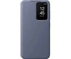 „Samsung Galaxy S24 Smart View“ piniginės dėklas, violetinis