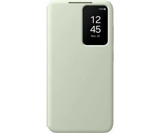 Telefono dėklas Samsung Galaxy S24 Smart View, šviesiai žalias