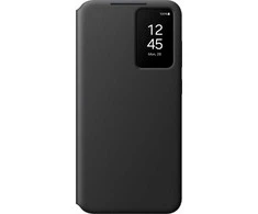 Telefono dėklas Samsung Galaxy S24+ Smart View, juodas